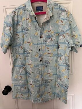 Levitate shirt collab with Island Creek Oysters - L